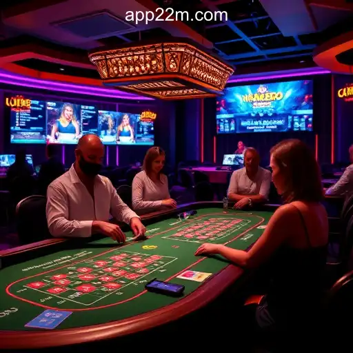 Exploring the Thrilling World of Live Casino: A Dive into 22M.com Platform-Online Slots Brasil #1